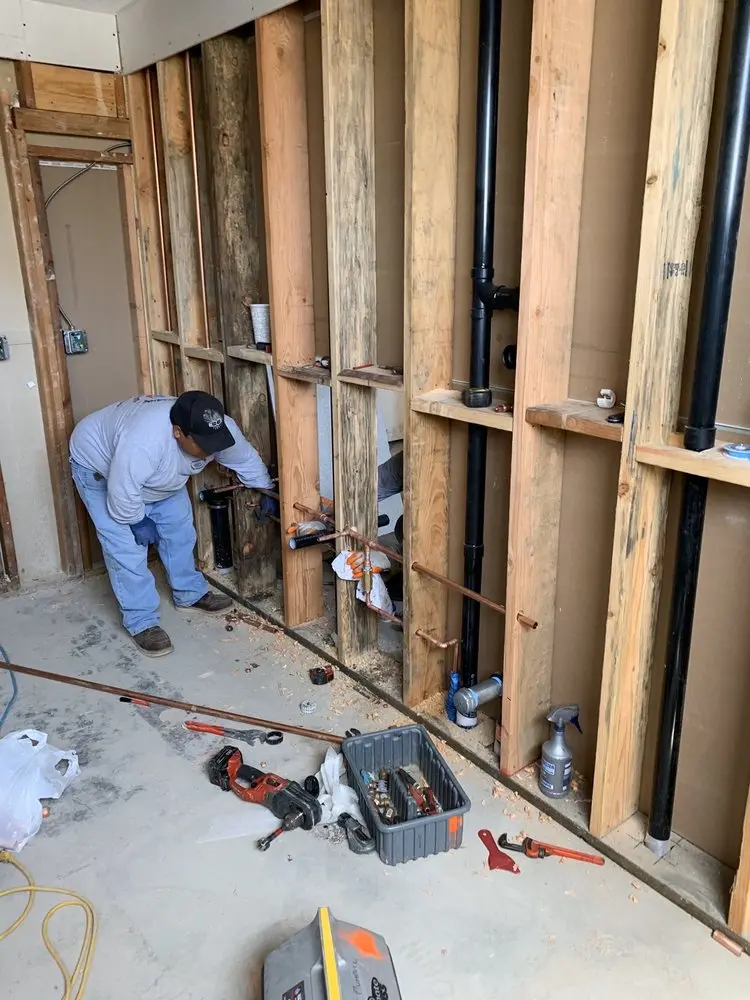 Commercial rough-in plumbing for Trenchless Sewer Repair in Conover